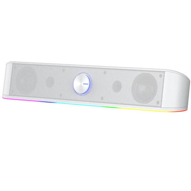 Redragon GS560W Adiemus RGB, 2.0 Channel, Wired Gaming Speaker - White Redragon GS560W Adiemus RGB, 2.0 Channel, Wired Gaming Speaker - White